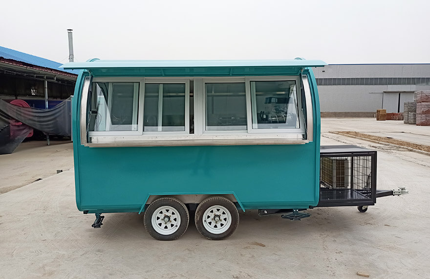 Soft Serve Ice Cream Concession Trailer